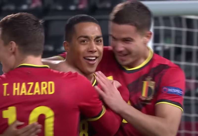Футбольный матч Бельгия - Португалия